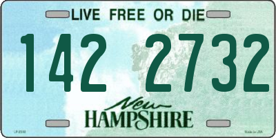 NH license plate 1422732