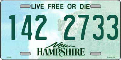 NH license plate 1422733