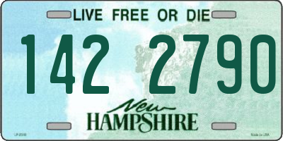 NH license plate 1422790