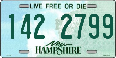 NH license plate 1422799