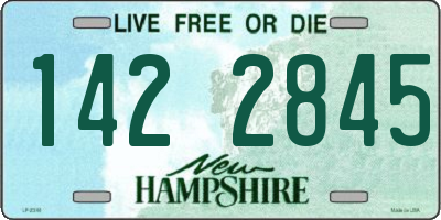 NH license plate 1422845