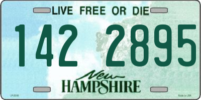NH license plate 1422895