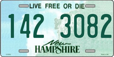 NH license plate 1423082