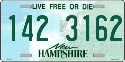NH license plate 1423162