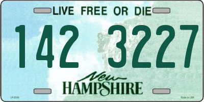 NH license plate 1423227