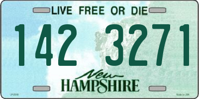 NH license plate 1423271