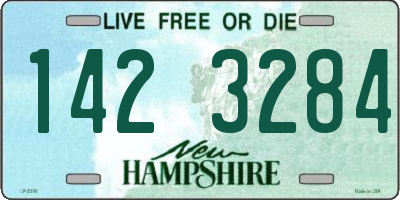 NH license plate 1423284