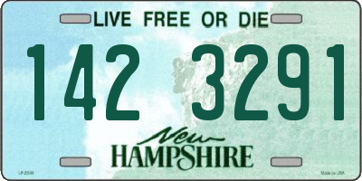 NH license plate 1423291