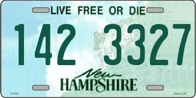 NH license plate 1423327