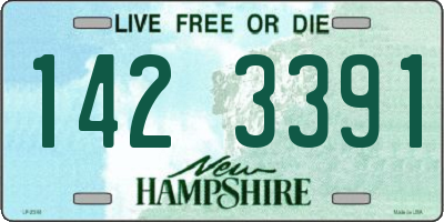 NH license plate 1423391