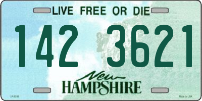NH license plate 1423621