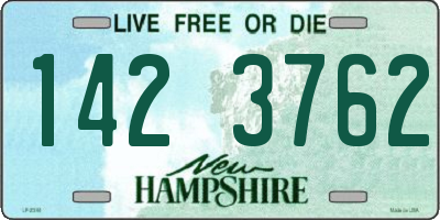 NH license plate 1423762