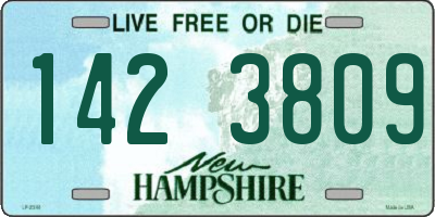 NH license plate 1423809
