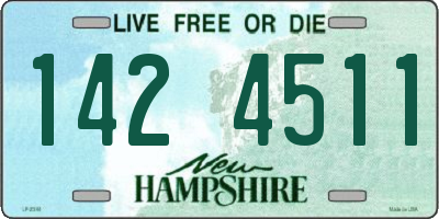 NH license plate 1424511