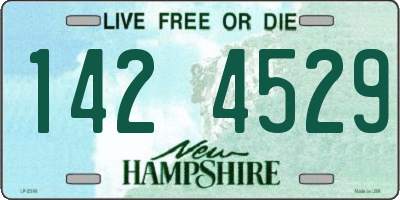NH license plate 1424529