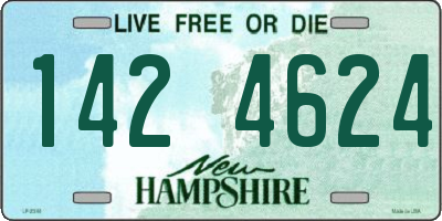 NH license plate 1424624