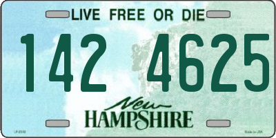 NH license plate 1424625