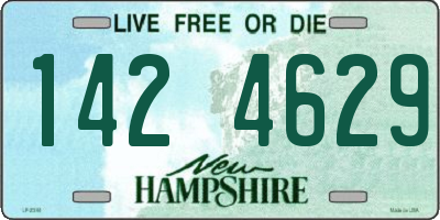 NH license plate 1424629