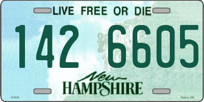 NH license plate 1426605