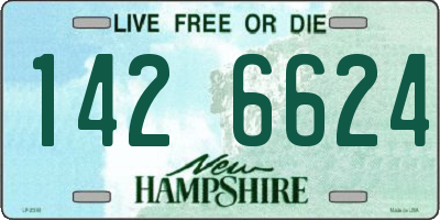 NH license plate 1426624