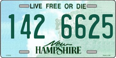 NH license plate 1426625