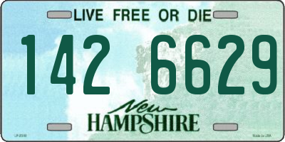 NH license plate 1426629