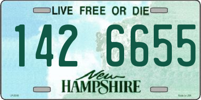 NH license plate 1426655