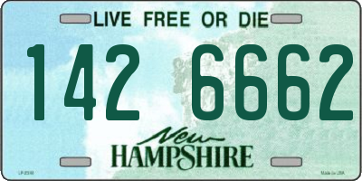 NH license plate 1426662