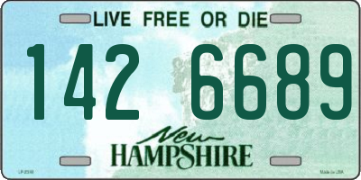 NH license plate 1426689