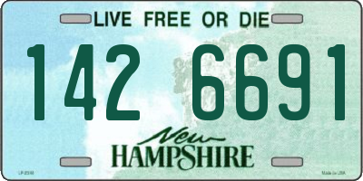 NH license plate 1426691