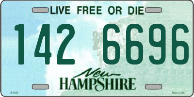 NH license plate 1426696