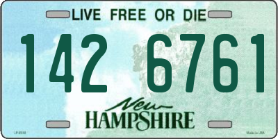 NH license plate 1426761