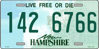 NH license plate 1426766