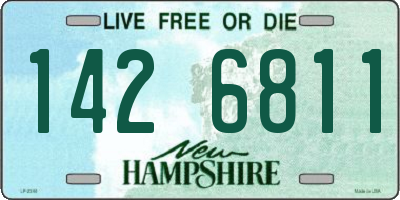 NH license plate 1426811
