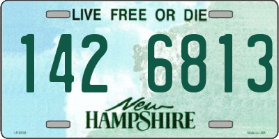 NH license plate 1426813