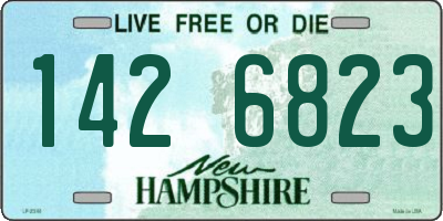 NH license plate 1426823