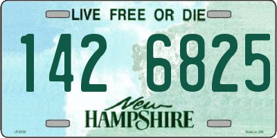 NH license plate 1426825