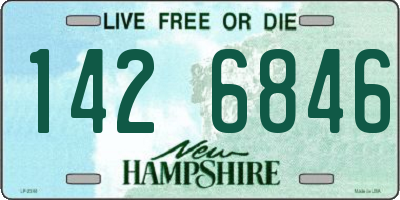 NH license plate 1426846