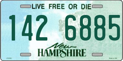 NH license plate 1426885