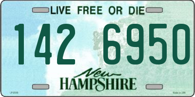 NH license plate 1426950