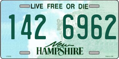 NH license plate 1426962