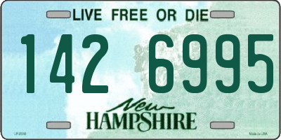 NH license plate 1426995