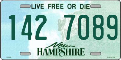 NH license plate 1427089