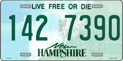NH license plate 1427390