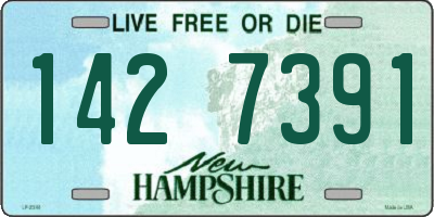 NH license plate 1427391