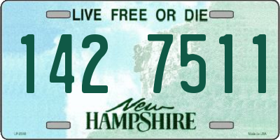 NH license plate 1427511