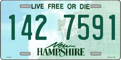NH license plate 1427591