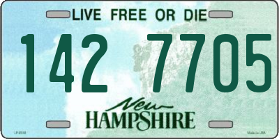 NH license plate 1427705