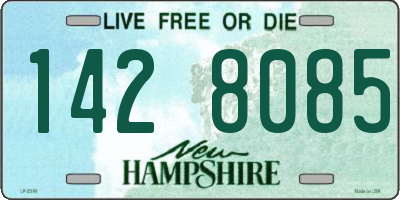 NH license plate 1428085
