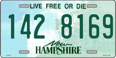 NH license plate 1428169